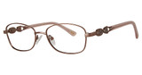 Konishi Eyeglasses KONISHI KF8586 Satin Brown/C2