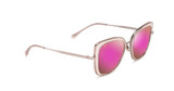 Maui Jim Eyeglasses VIOLET LAKE 843 Trans Pink w/Rose Gold/-09E