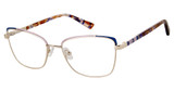 Ann Taylor Eyeglasses AT107 ROSE GOLD BLUSH/C01