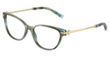 Tiffany Eyeglasses TF2223B OCEAN TURQUOISE/8124