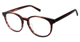Vision's Eyeglasses PLAFV248 BURGUNDY/C01