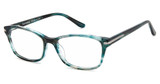 Juicy Couture Eyeglasses JU 234/G TEAL/0ZI9