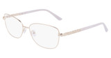 Marchon NYC Eyeglasses TRES JOLIE 196 GOLD/710
