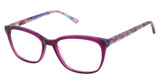 RACHEL Rachel Roy Eyeglasses Ideal Eggplant/EGGPLANT