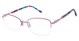 ELLE Eyeglasses EL 13528 Wine/WI
