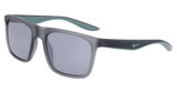 Nike Eyeglasses NIKE CHAK DZ7372 MATTE DARK GREY/SILVER FLASH/021