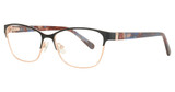 Nine West Eyeglasses NW8014 BLACK/001