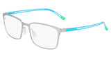 Pure Eyeglasses P-4013 MATTE SILVER/BLUE/044