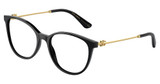 DOLCE & GABBANA Eyeglasses DG3363 BLACK/501