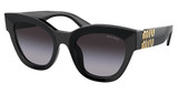 Miu Miu Eyeglasses MU 01YS BLACK/1AB5D1