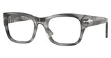 Persol® Eyeglasses PO3297V STRIPED GREY/1192