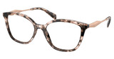 Prada Eyeglasses PR 02ZV PINK TORTOISE/ROJ1O1