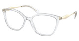 Prada Eyeglasses PR 02ZVF CRYSTAL/2AZ1O1