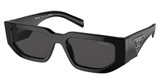 Prada Eyeglasses PR 09ZS BLACK/1AB5S0