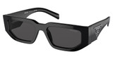 Prada Eyeglasses PR 09ZSF BLACK/1AB5S0