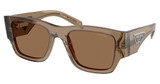 Prada Eyeglasses PR 10ZSF BARK/22H90F