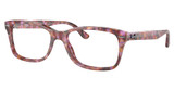 Ray-Ban Rx Eyeglasses RX5428 RED & PURPLE HAVANA/8175