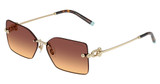 Tiffany Eyeglasses TF3088 PALE GOD/618978