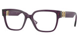 Versace Eyeglasses VE3329B TRANSPARENT PLUM/5384