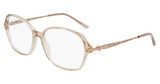 Marchon NYC Eyeglasses TRES JOLIE 201 TAUPE CRYSTAL/204