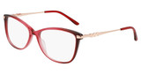 Marchon NYC Eyeglasses TRES JOLIE 202 WINE GRADIENT/612