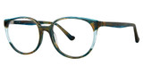 Smilen Elite Eyeglasses 17 BLUE/TEAL