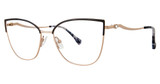 Smilen Elite Eyeglasses 15 BLACK/GOLD