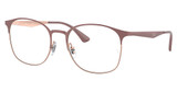 Ray-Ban Rx Eyeglasses RX6493 BEIGE ON COPPER/2973