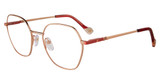 Yalea Eyeglasses VYA069 Rose Gold 02AM
