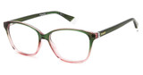 Polaroid Eyeglasses PLD D466 GRN PK/0IWB