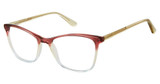 Nicole Miller Eyeglasses DOMINICA BROWN/BEIGE/C02