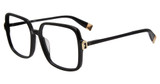 Furla Eyeglasses VFU632 Black 0700