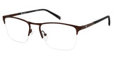 Champion Eyeglasses LAUNCH MATTE BROWN/C03
