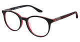 Champion Eyeglasses WIT BLACK/RED/C01