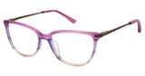 Nicole Miller Eyeglasses DORADO BEACH MAUVE FADE/PURP/C02