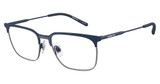 Arnette Eyeglasses AN6136 MAYBE MAE MATTE DARK BLUE/GUNMETAL/744