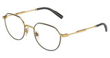 DOLCE & GABBANA Eyeglasses DG1349 GOLD/MATTE BLACK/1311