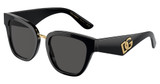 DOLCE & GABBANA Eyeglasses DG4437 BLACK/501/87