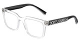 DOLCE & GABBANA Eyeglasses DG5101 CRYSTAL/3133