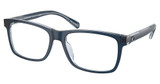 COACH Eyeglasses HC6213U DARK BLUE / LIGHT BLUE/5757