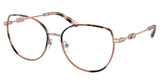 Michael Kors Eyeglasses MK3066J EMPIRE ROUND ROSE GOLD / PINK TORTOIS/1108