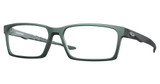 Oakley Frame Eyeglasses OX8060 OVERHEAD DARK MT SILVER/BLUE COLO/806004