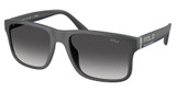 Polo Eyeglasses PH4195U MATTE DARK GREY/55898G