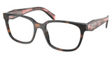 Prada Eyeglasses PR 17ZV MAUVE TORTOISE/23A1O1