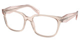 Prada Eyeglasses PR 17ZV CRYSTAL PINK/15J1O1