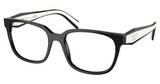 Prada Eyeglasses PR 17ZVF BLACK/1AB1O1