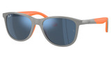Ray-Ban Junior Eyeglasses RJ9077S GREY ON RUBBER ORANGE/713355