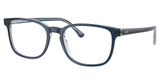 Ray-Ban Rx Eyeglasses RX5418 BLU ON TRANSPARENT BLU/8324