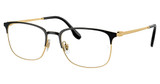 Ray-Ban Rx Eyeglasses RX6494 BLACK ON GOLD/2991