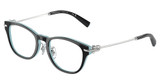 Tiffany Eyeglasses TF2237D BLACK ON TIFFANY BLUE/8055